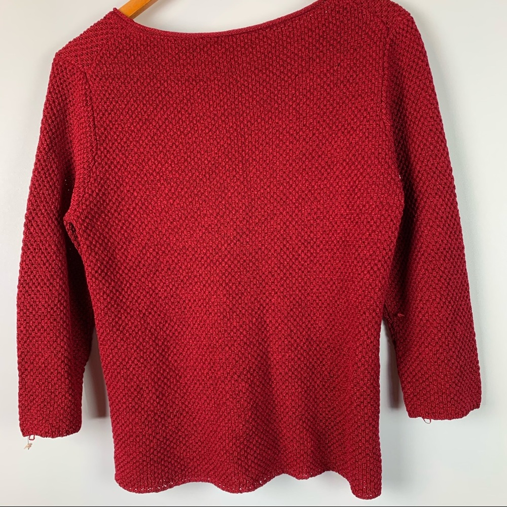 Eileen Fisher Womens XL Knit Boat Neck Sweater - Picture 2 of 4